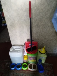 Набор для уборки Vileda совок с длинной ручкой + метла Vileda Dustpan & Broom (4023103158313) фото от покупателей 15