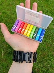 Батарейки Xiaomi ZMI Rainbow Zi7 AAA LR03 10 шт (NQD4001RT) фото від покупців 5