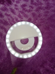 Селфі-кільце з LED підсвіткою та прищепкою Selfie ring UFT MP01 Black фото від покупців 1