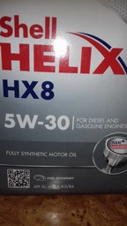 Моторное масло синтетическое Shell Helix HX8 5W-40, 1 л фото от покупателей 19