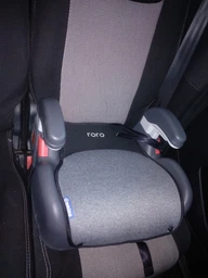 Бустер дитячий автомобільний, автокрісло, Isofix, з підлокітниками, від 5 років, від 22 до 36 кг (1044) Сірий фото від покупців 1