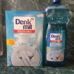 Сіль для посудомийних машин Denkmit Spezialsalz 2 кг фото від покупців 2