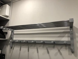 Настенная вешалка Fenster NVD-02 Жёлтая 32x100x25 фото от покупателей 1