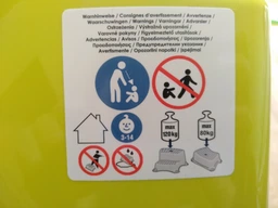 Підставка-лавочка Keeeper на дві ступені Funny Farm Зелена (1542) фото від покупців 11
