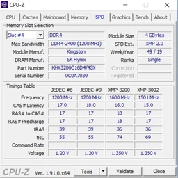 Оперативная память HyperX DDR4-3200 8192MB PC4-25600 (Kit of 2x4096) Fury Black (HX432C16FB3K2/8) фото от покупателей 5