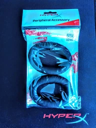 Амбушюры HyperX для гарнитур HyperX Cloud, Cloud II, Cloud Silver, Cloud Blue, Cloud Core с кожзаменителем Black (HXS-HSEP2)