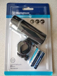 Ліхтар - фара велосипедний Westinghouse LED WF1509 з лужними ААА батарейками в комплекті