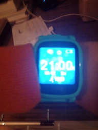 Детские телефон-часы с GPS-трекером Elari KidPhone 2 Blue (KP-2BL) фото от покупателей 9