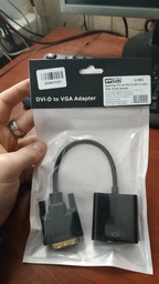 Адаптер STLab DVI-D (24+1) M - VGA 15 pin F HDTV 1080p (U-993) фото от покупателей 9