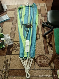 Гамак KingCamp Canvas Hammock Apple Green (KG3752/59) фото от покупателей 13