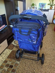Універсальна коляска 2 в 1 NeoBaby NB703 Синьо-чорна (0703) фото від покупців 5