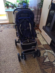Універсальна коляска 2 в 1 NeoBaby NB703 Синьо-чорна (0703) фото від покупців 9