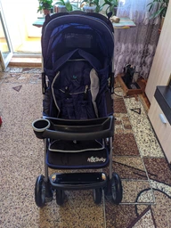 Універсальна коляска 2 в 1 NeoBaby NB703 Синьо-чорна (0703) фото від покупців 2
