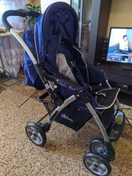 Універсальна коляска 2 в 1 NeoBaby NB703 Синьо-чорна (0703) фото від покупців 8
