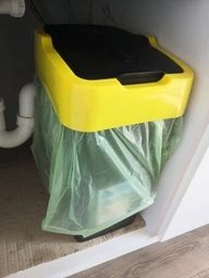 Відро для сміття Heidrun RECYCLING 18л, 29*23*43см Жовта кришка (HDR-13412) фото від покупців 8