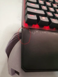 Клавиатура проводная Asus TUF Gaming K7 USB Black (90MP0191-B0RA00) фото от покупателей 13