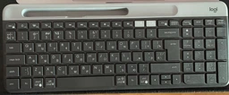 Клавиатура беспроводная Logitech K580 Slim Multi-Device Wireless Graphite (920-009275) фото от покупателей 14