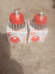 Щітка чашкова 65 мм М14 (пучки крученого дроту) INTERTOOL BT-2065