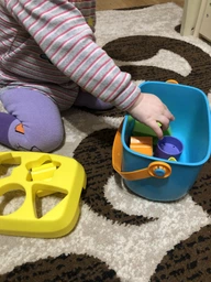 Ведерко с кубиками Fisher-Price Яркое (FFC84) фото от покупателей 2