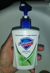 Рідке мило Safeguard з дозатором антибактеріальне Алоє 225 мл (4015600716004) фото от покупателей 3