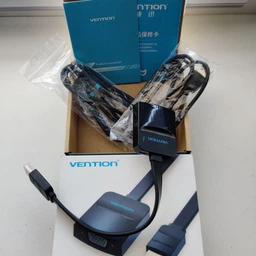 Переходник Vention HDMI-VGA, 0.2 m, со звуком и питанием (ACKBB) фото от покупателей 2