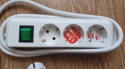 Удлинитель Brennenstuhl Eco-Line на 3 розетки ,немецкое качество , 3500W, 16A, кабель 1.5 м, с выключателем фото от покупателей 1
