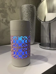 Міні зволожувач повітря Liam Lucky Cup Humidifier з функцією нічника Рожевий фото від покупців 9
