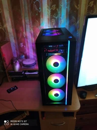 Корпус Deepcool MATREXX 55 V3 ADD-RGB WH 3F (DP-ATX-MATREXX55V3-AR-WH-3F) Без БП