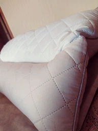 Подушка ортопедическая MirSon Deluxe Eco Silver 181 Средняя 50x70 см (2200000398529) фото от покупателей 10