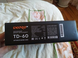 Дрель-шуруповерт сетевая Dnipro-M TD-60 (80981000)
