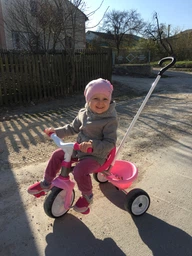 Детский металлический велосипед 2 в 1 Smoby Toys Би Муви 68х52х52 см Розовый (7600740339) фото от покупателей 13