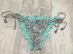 Нижняя часть купальника женская H&M 0188153_бирюз.абстр._03 34 Бирюзовая (KAY2000001308752) фото от покупателей 3