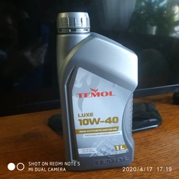 Масло моторное TEMOL LUXE 10W-40 4л фото от покупателей 1