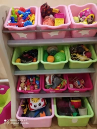 Органайзер з різнобарвними ящиками Step 2 Fun Time Room Organizer Рожевий/Салатовий (733538827497) фото від покупців 1
