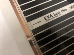Тепла плівкова підлога інфрачервона плівка Exa Heat Film 1x1 м. п (UK1010R)