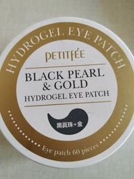 Гідрогелеві патчі для очей Petitfee Black Pearl&Gold Hydrogel Eye Patch Перли-Золото 60 шт (8809239801820) фото від покупців 7