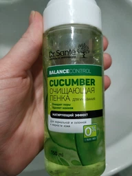 Очищающая пенка для умывания Dr. Sante Cucumber Balance Control 150ml (407070-511535-2) фото от покупателей 4