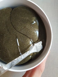 Гідрогелеві патчі для очей Petitfee Black Pearl&Gold Hydrogel Eye Patch Перли-Золото 60 шт (8809239801820) фото від покупців 5