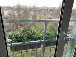 Вазон Stefanplast Natural 50 х 18 х 16 см Білий + металеве кріплення (75851) фото от покупателей 5