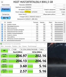 Жесткий диск 3.5 4TB WDC Hitachi HGST (0B36040 / HUS726T4TALE6L4) фото от покупателей 16