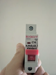 Автоматический выключатель E.NEXT e.mcb.stand.45.1.C16, 1р, 16А, C, 4,5 кА / s002008 фото от покупателей 7