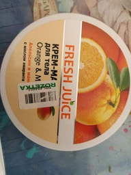Крем-масло для тела Fresh Juice Orange & Mango 225 мл (4823015925818) фото от покупателей 1