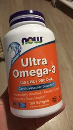 Жирные кислоты Now Foods Ultra Omega-3 180 капсул фото от покупателей 19