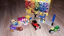 Конструктор LEGO Classic Кубики і колеса 442 деталі (10715)