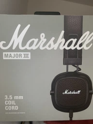 Наушники Marshall Major III складные проводные черные (1011-315-00)