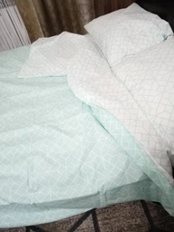 Сімейна постільна білизна ТЕП 337 Homely Mint 2 підковдри фото від покупців 1