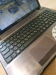 Клавіатура для LENOVO IdeaPad V570, B570, B575, V580, B580, B590, V590, Z570, Z575 (RU Black, Чорна рамка). (63843) фото от покупателей 1
