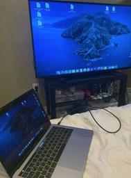 Кабель Type-C на HDMI конвертер перехідник Vention (2м, 4K 30Hz). Black фото від покупців 2
