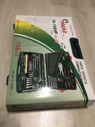 Набір інструментів Hans Tools 1/2" і 1/4" 158 предметів (ТК-158VF)