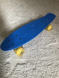 Скейт Пенни борд Penny board Fish 22" ABEC - 11 супер быстрые колеса Красный фото от покупателей 3